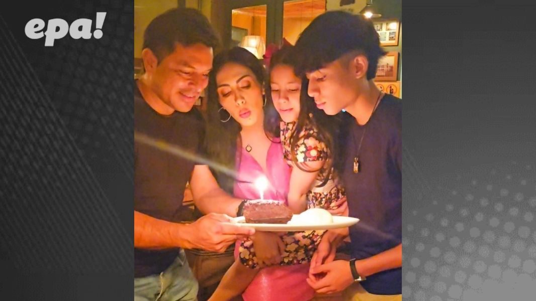 Rossana Barrios familia cumple